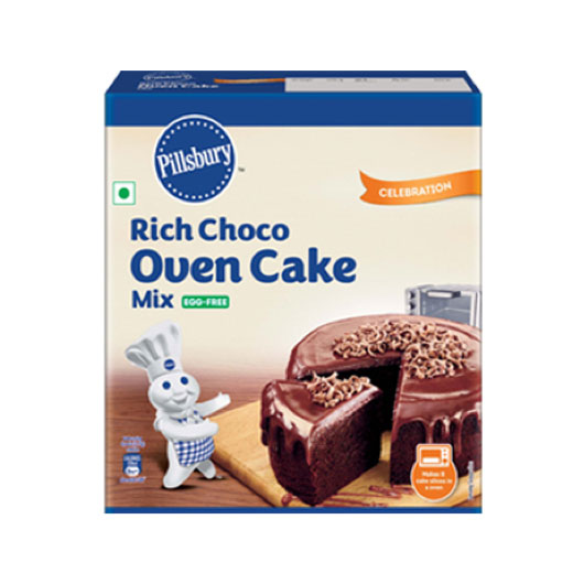 Rich Choco Over Cake Mix pack shot