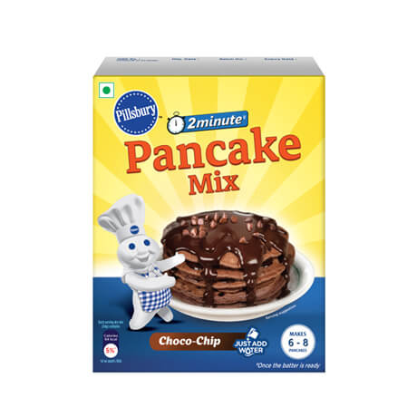 Pancake Mix box packaging