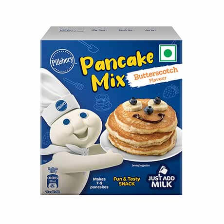 Pancake Mix- Butterscotch, front of pack