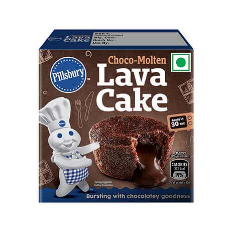 Pillsbury India Lava Cake - Choco-Molten flavor, front of pack